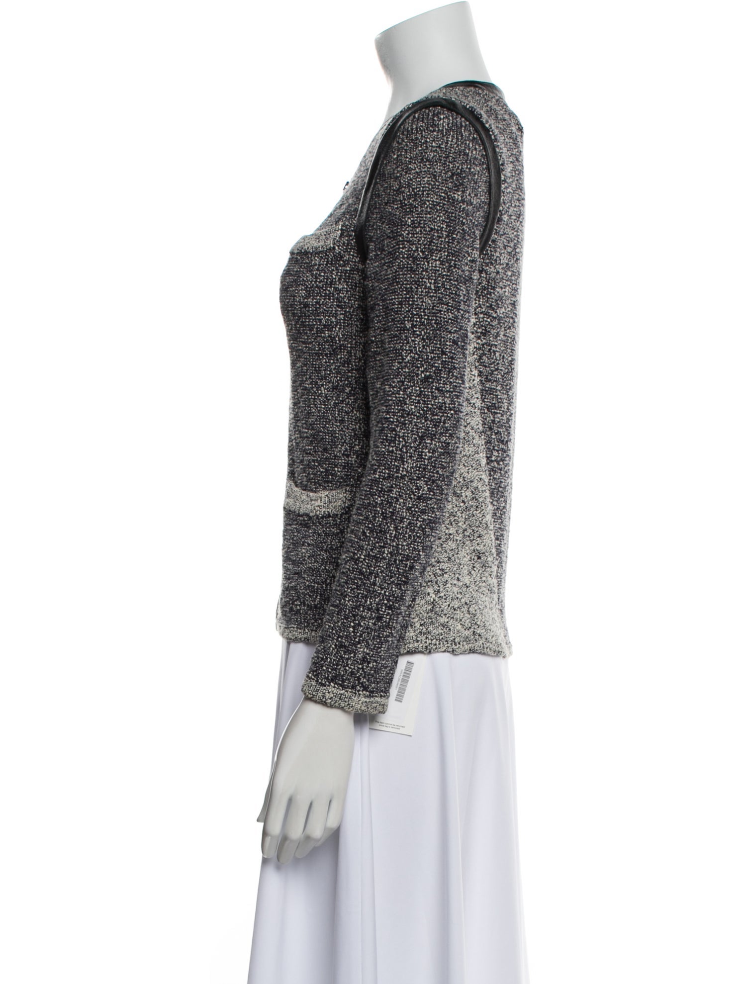 Rag & Bone Tweed Pattern Evening Jacket