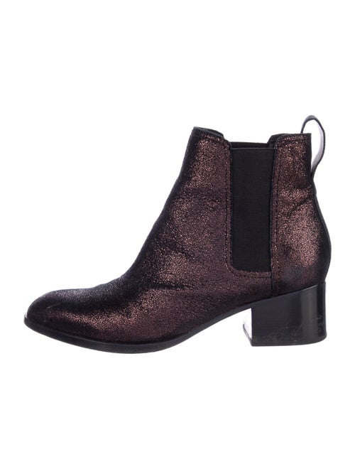 Rag & Bone Suede Glitter Accents Chelsea Boots
