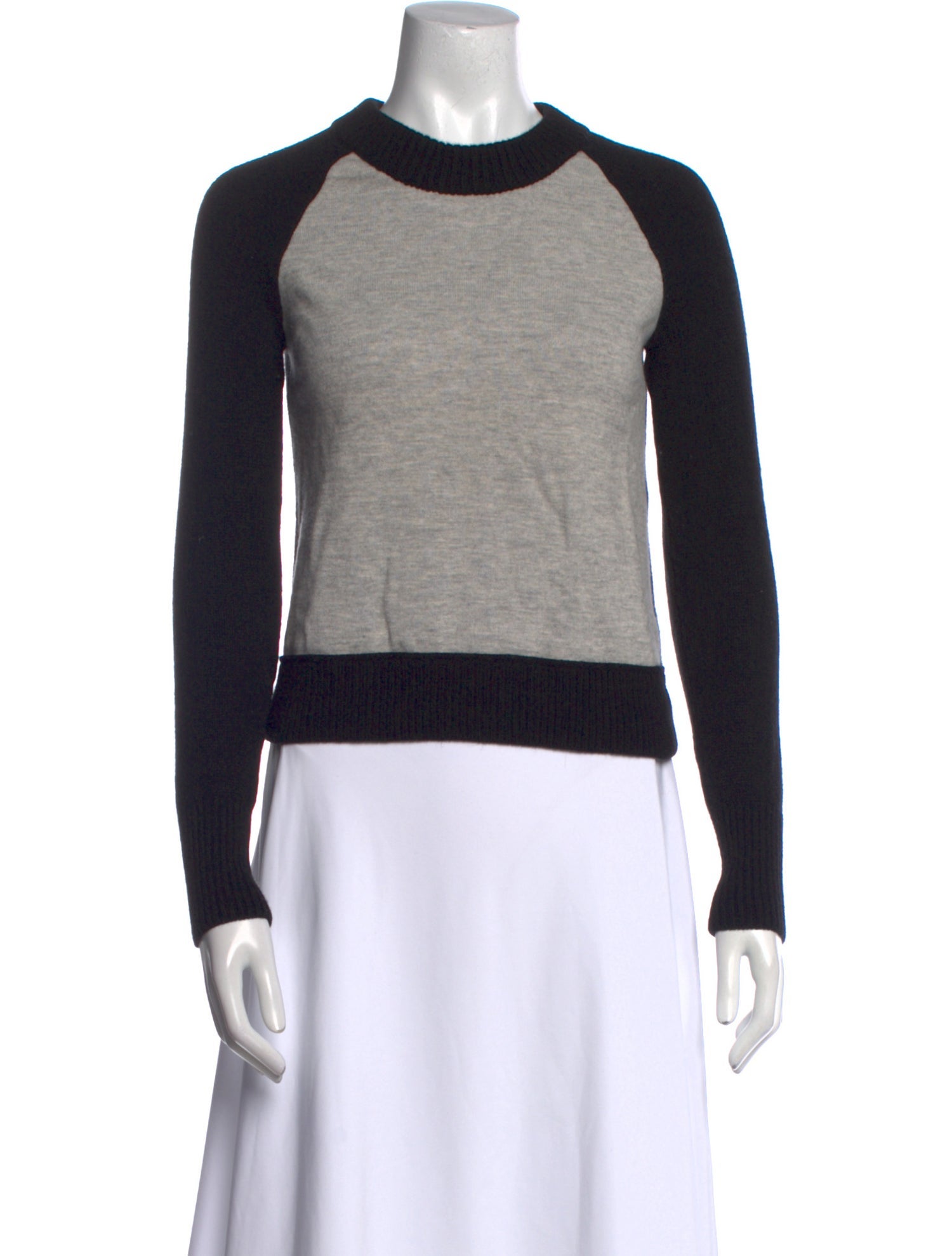 Rag & Bone Wool Colorblock Pattern Sweater