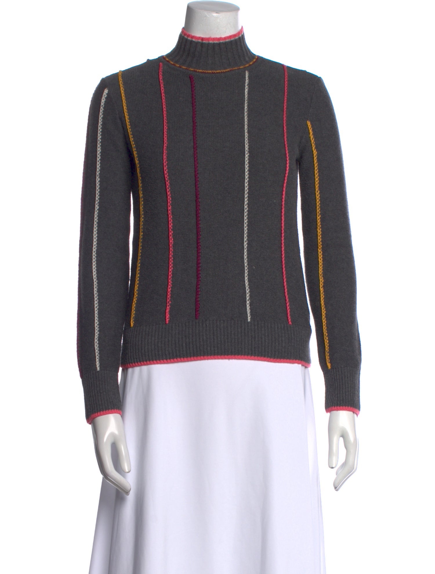 Rag & Bone Striped Turtleneck Sweater