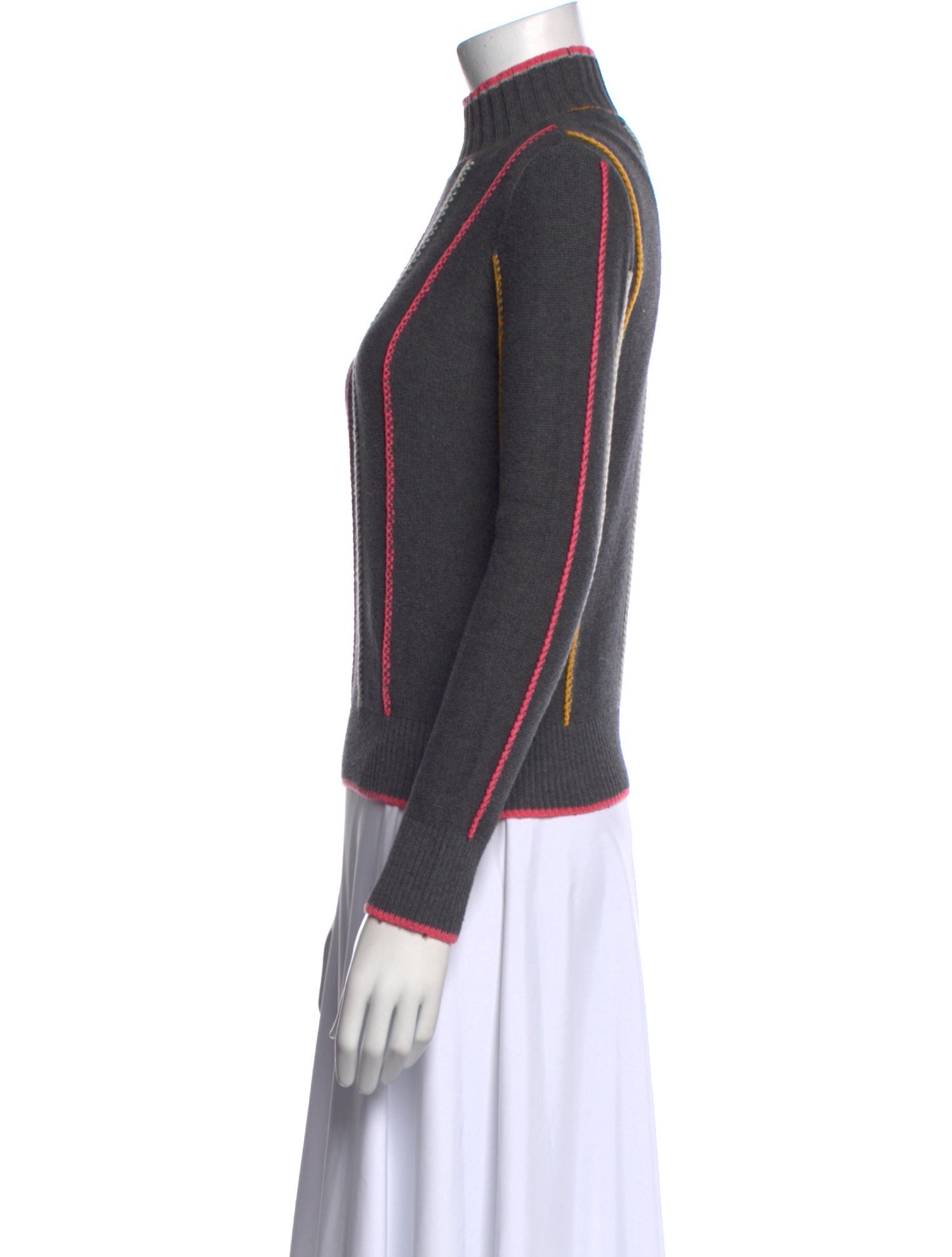 Rag & Bone Striped Turtleneck Sweater