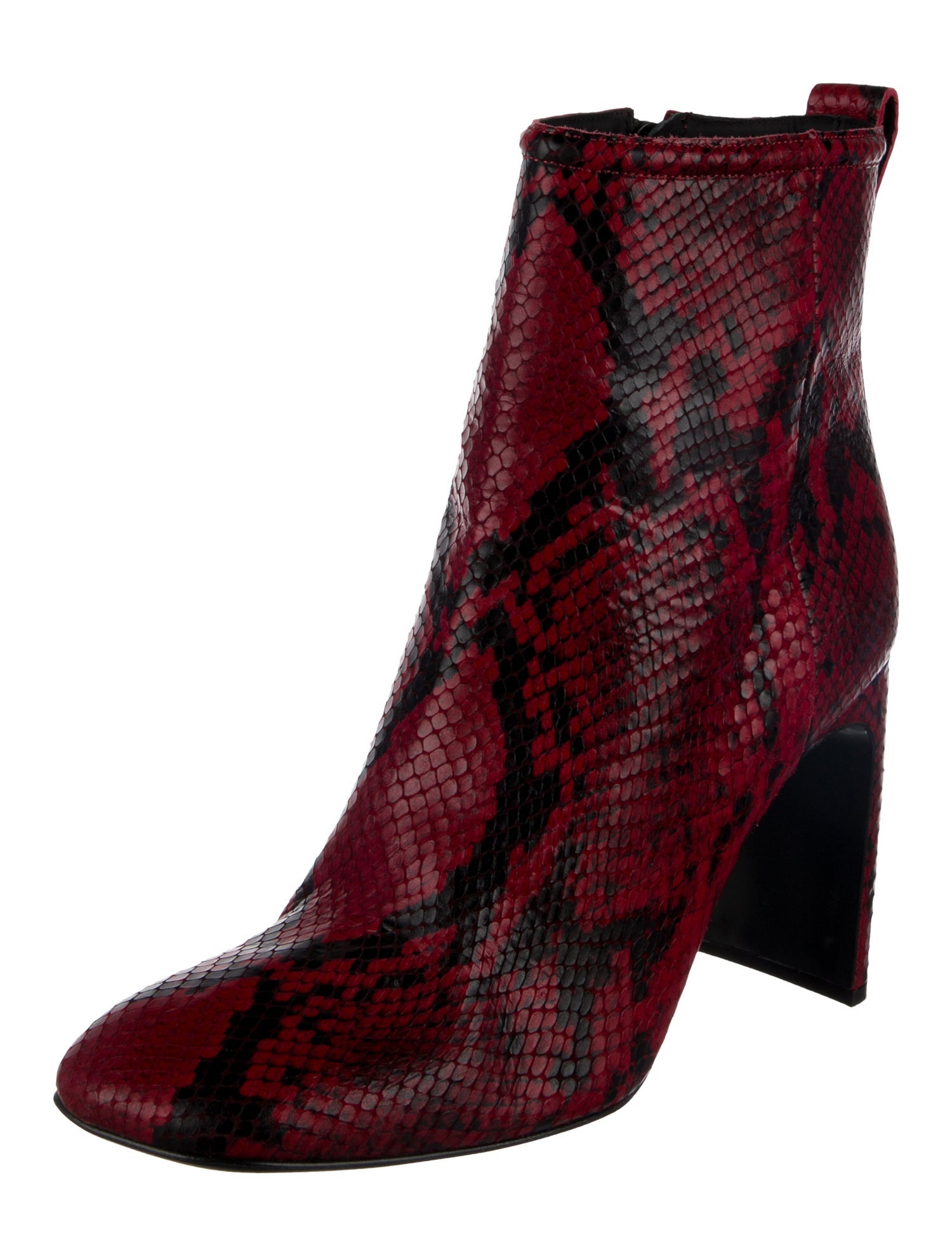 Rag & Bone Embossed Leather Animal Print Boots
