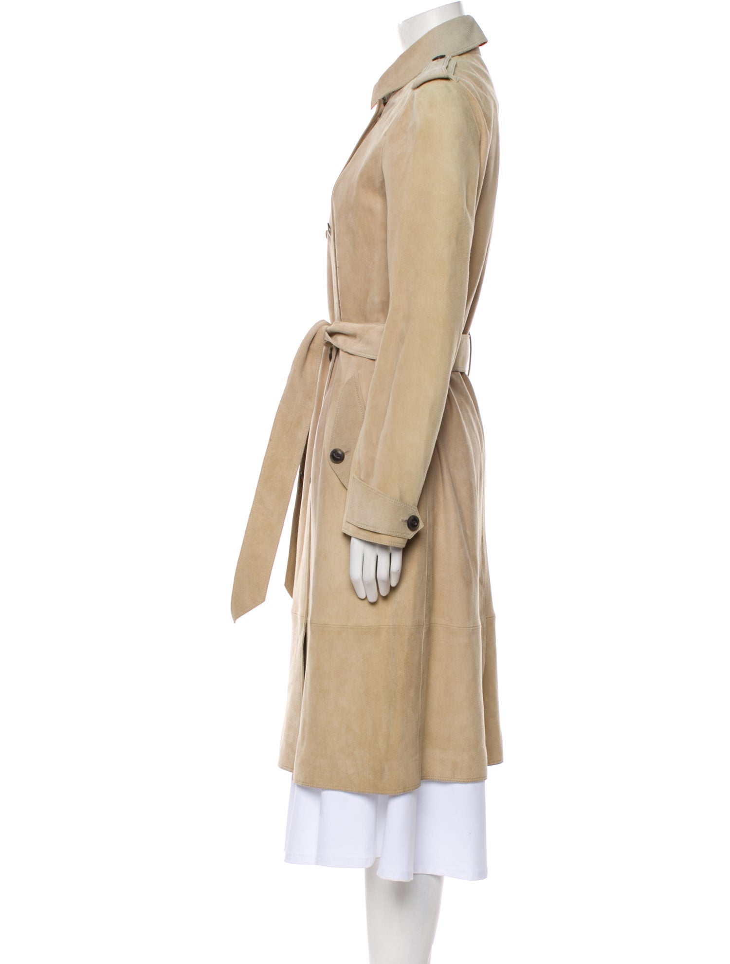 Rag & Bone Suede Trench Coat