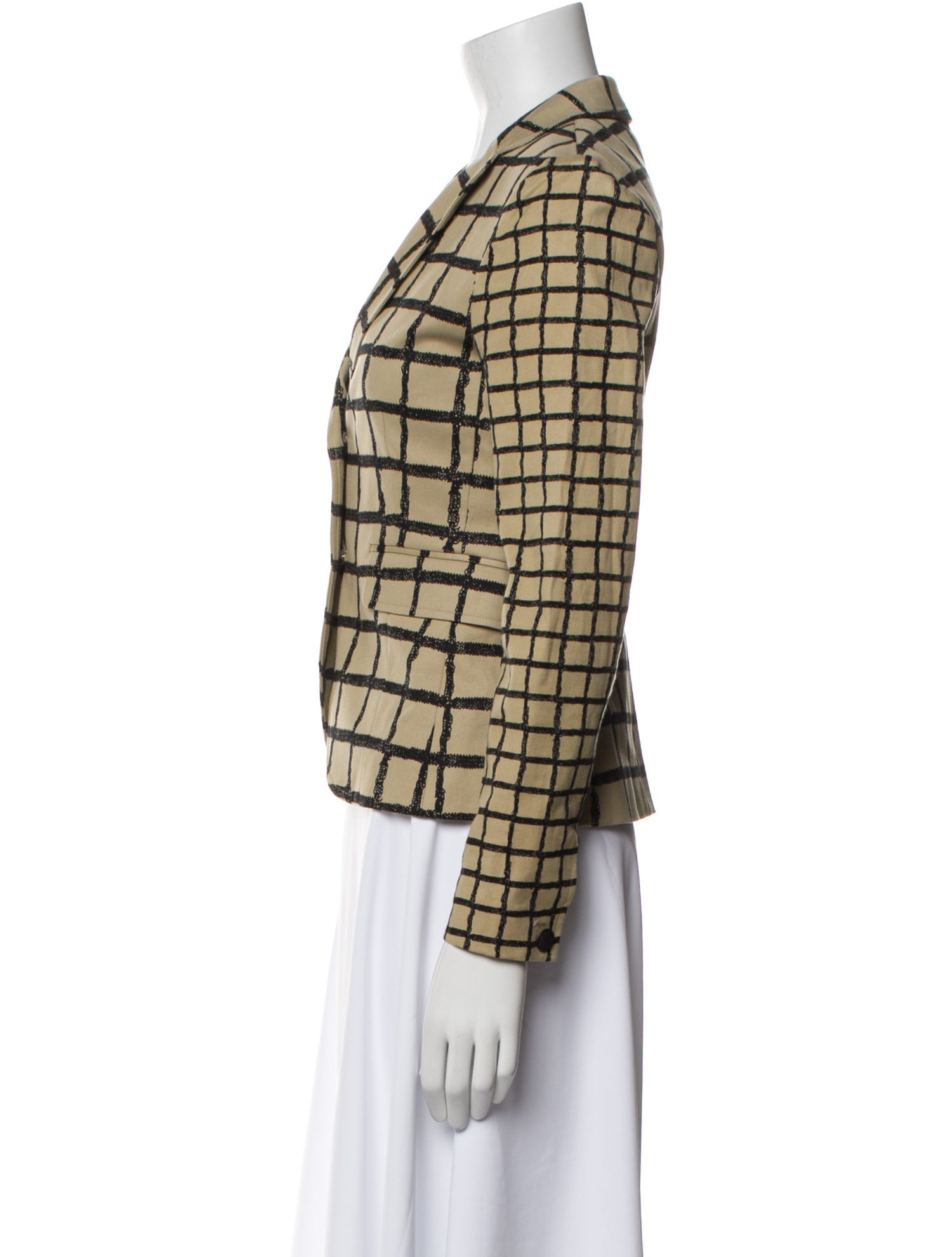 Rag & Bone Plaid Print Blazer