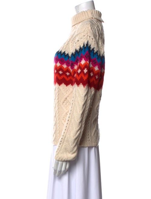 Rag & Bone Wool Colorblock Pattern Sweater