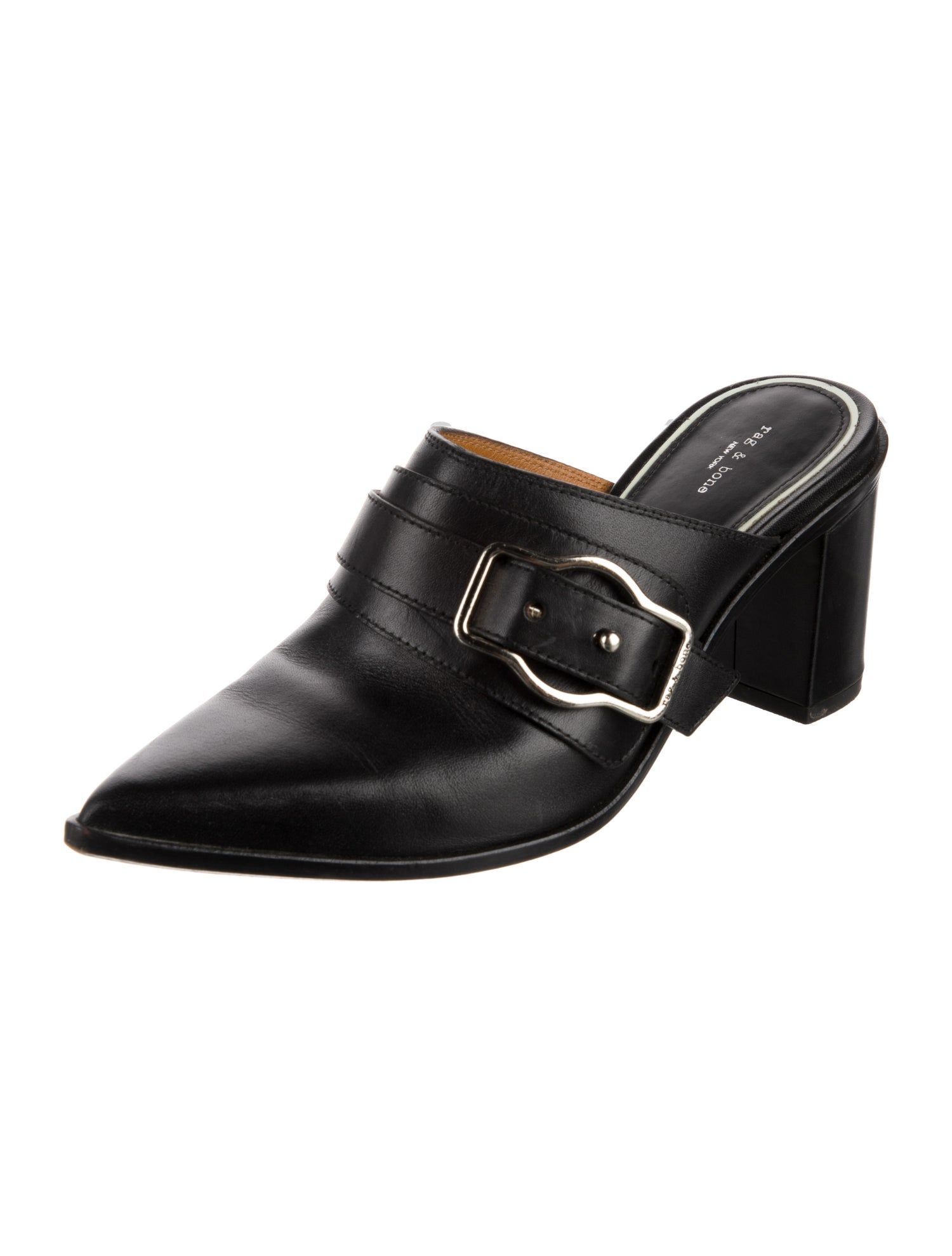 Rag & Bone Leather Mules