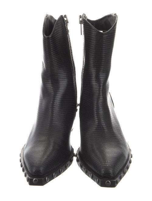 Rag & Bone Embossed Leather Studded Accents Western Boots