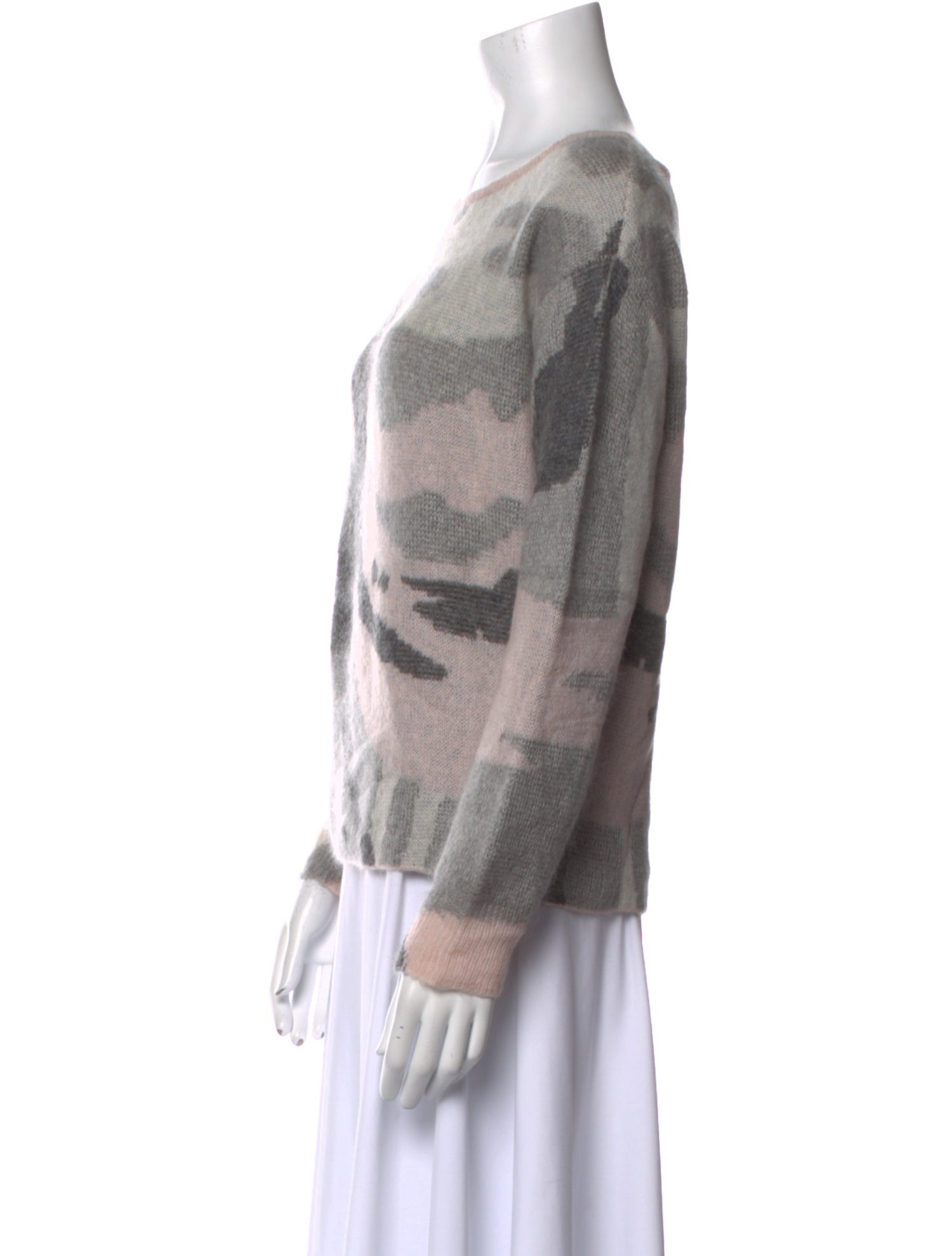 Rag & Bone Merino Wool Printed Sweater