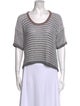 Rag & Bone Striped Scoop Neck Sweater