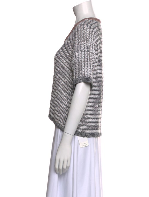 Rag & Bone Striped Scoop Neck Sweater