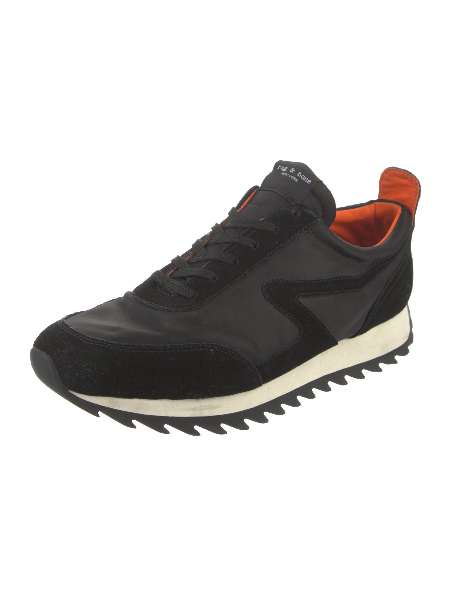 Rag & Bone Nylon Colorblock Pattern Sneakers