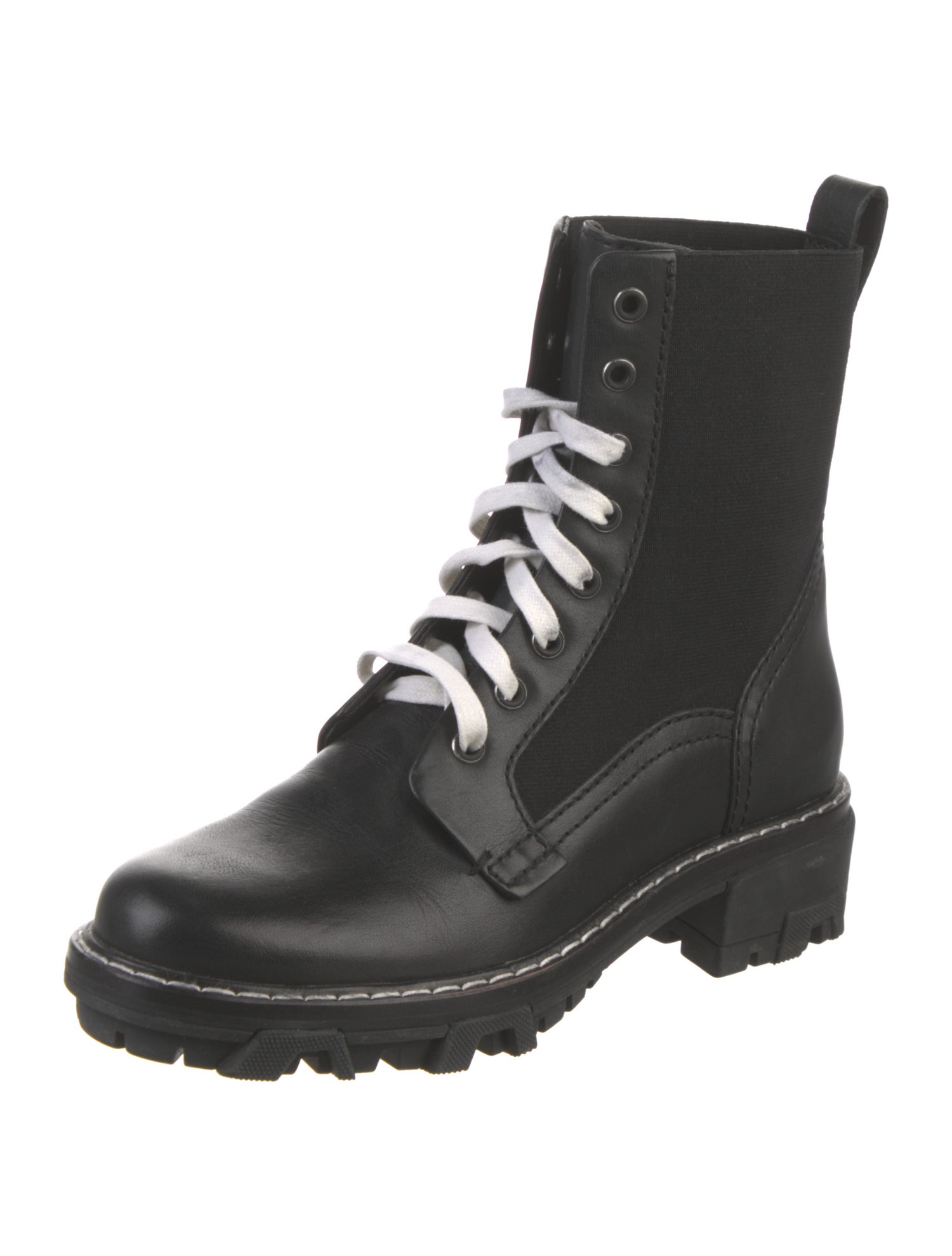Rag & Bone Leather Combat Boots