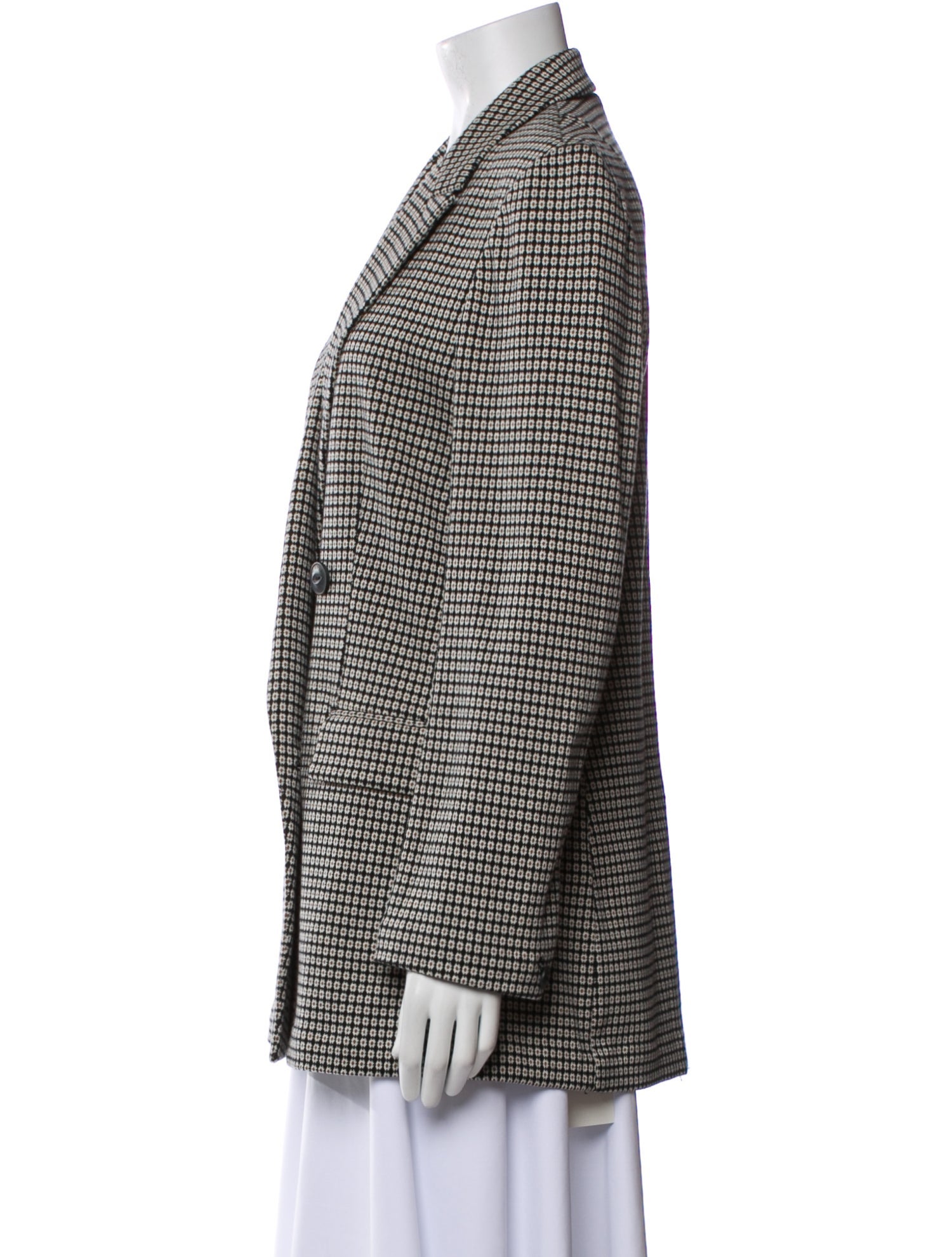 Rag & Bone Printed Peacoat