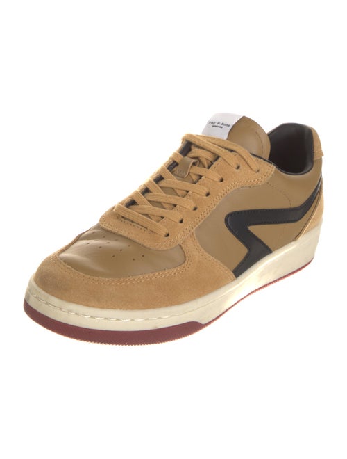 Rag & Bone Leather Printed Sneakers