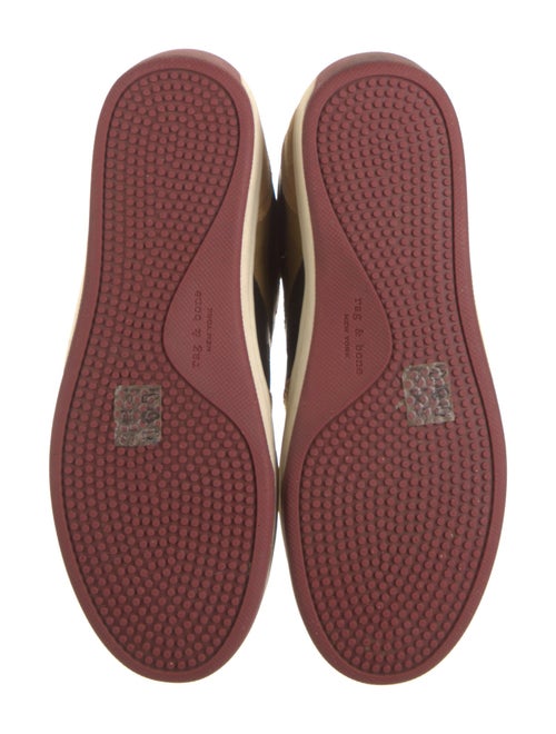 Rag & Bone Leather Printed Sneakers