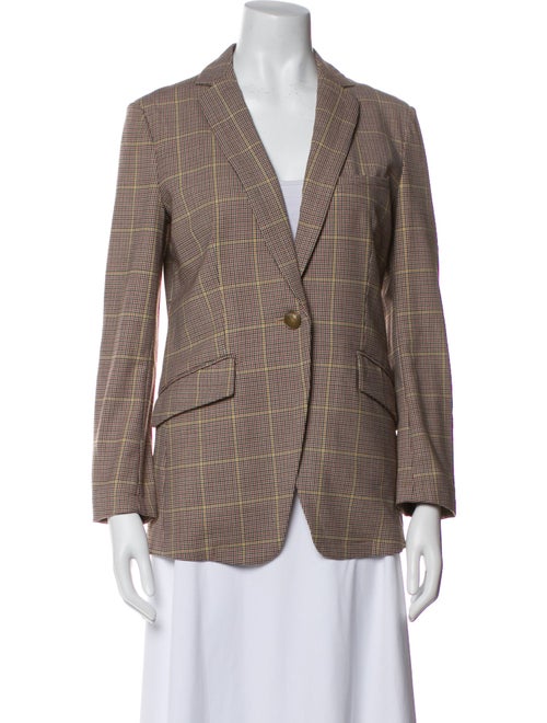 Rag & Bone Plaid Print Blazer