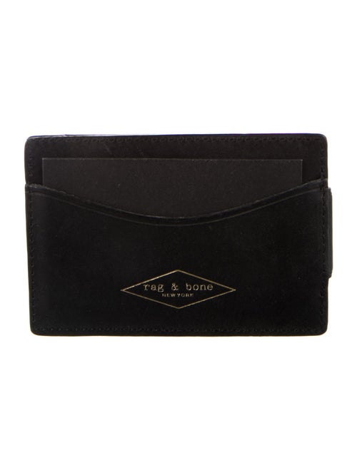 Rag & Bone Leather Graphic Print Card Holder