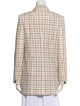 Rag & Bone Virgin Wool Plaid Print Blazer