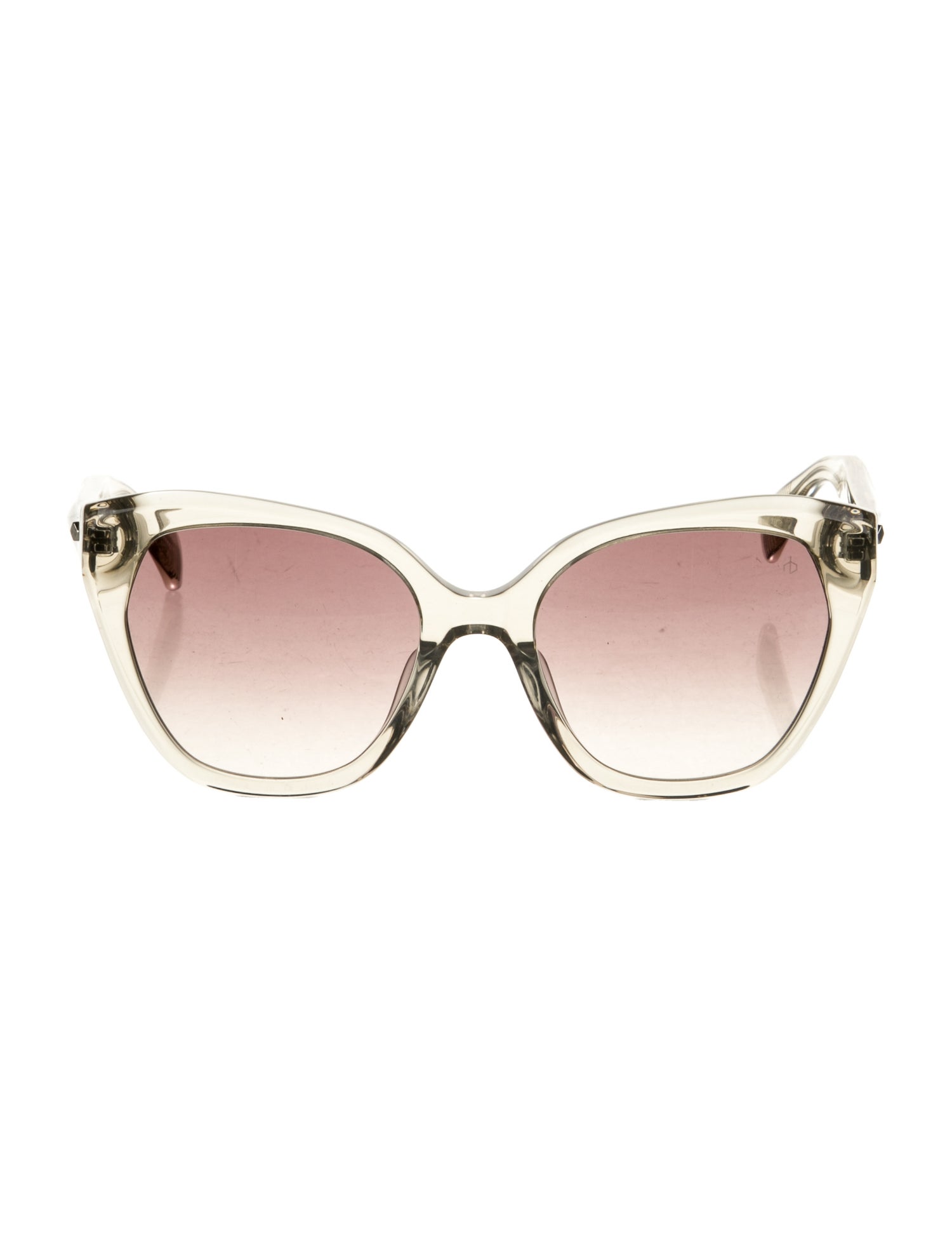 Rag & Bone Oversize Gradient Sunglasses
