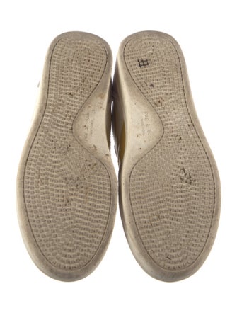 Rag & Bone Leather Colorblock Pattern Sneakers