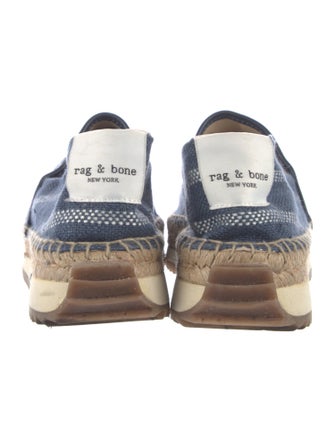 Rag & Bone Denim Printed Espadrille Sneakers