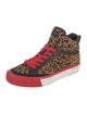 Rag & Bone Suede Animal Print Sneakers