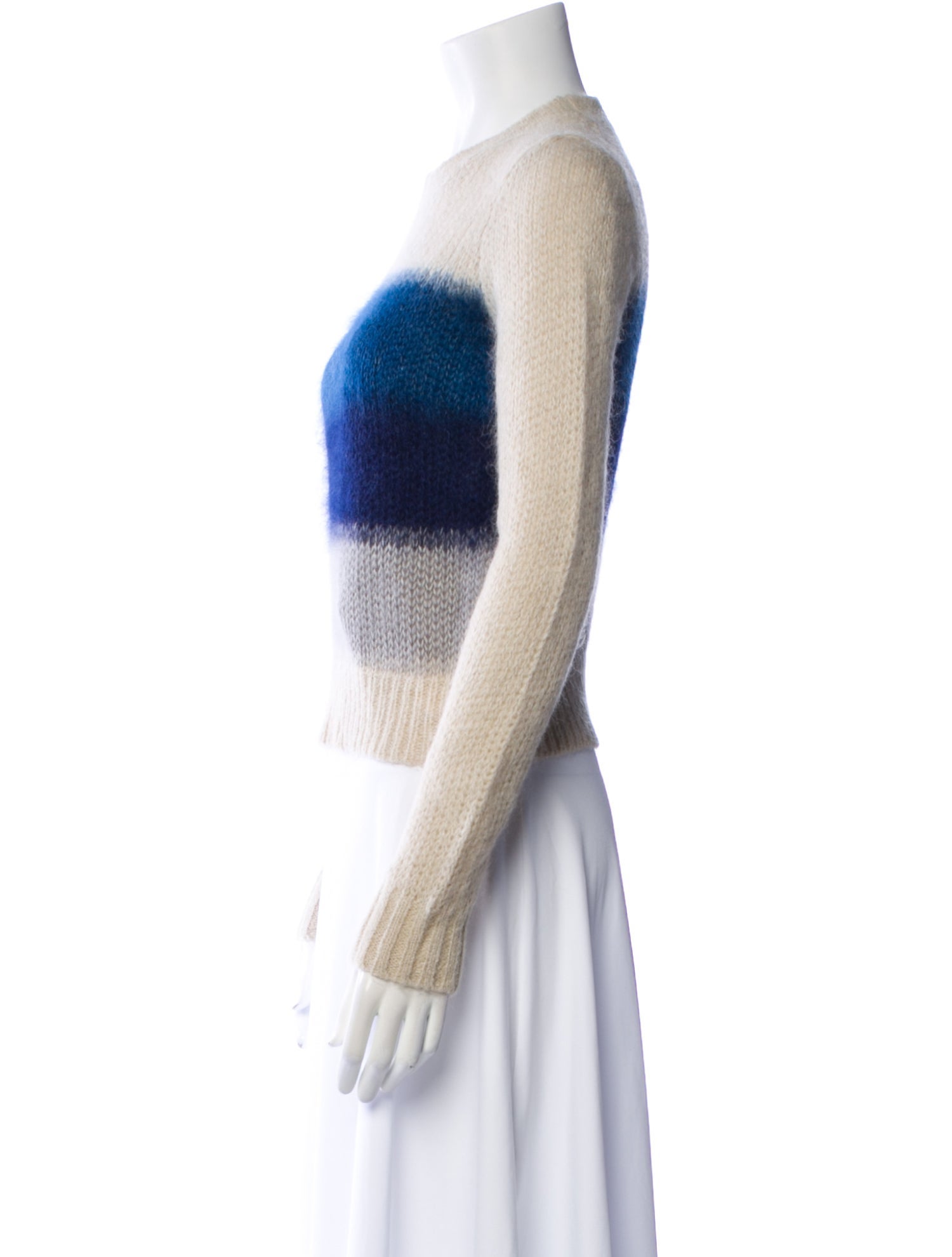 Rag & Bone Striped Crew Neck Sweater