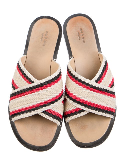 Rag & Bone Striped Slides