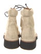 Rag & Bone Suede Colorblock Pattern Lace-Up Boots