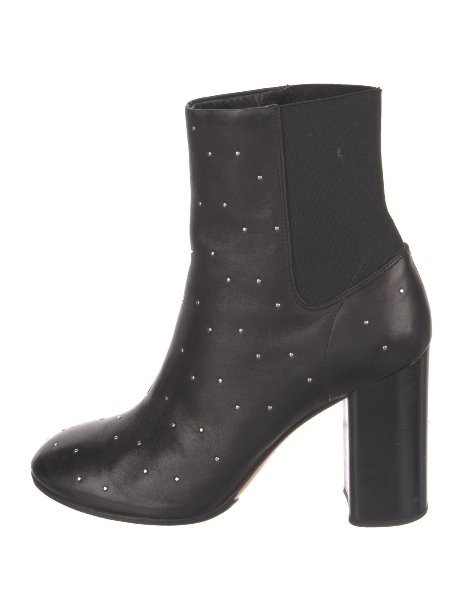 Rag & Bone Leather Studded Accents Boots