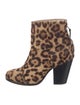 Rag & Bone Ponyhair Animal Print Boots