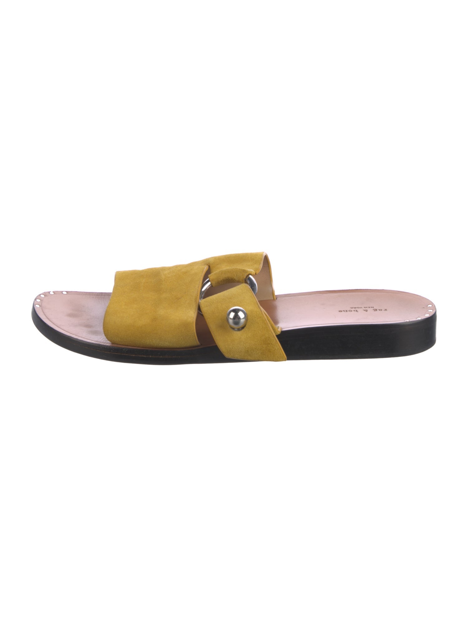 Rag & Bone Suede Slides