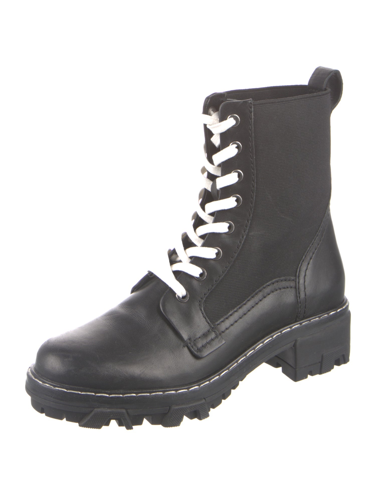 Rag & Bone Leather Combat Boots