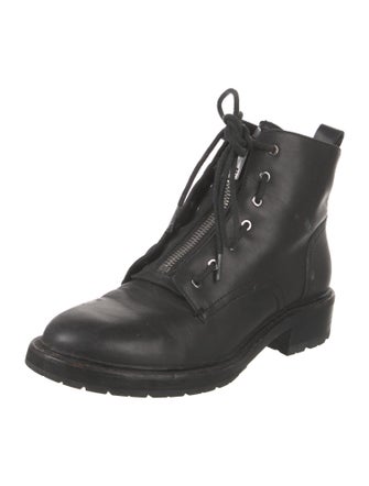 Rag & Bone Leather Combat Boots
