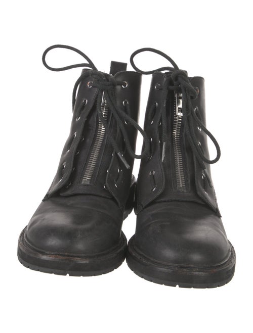 Rag & Bone Leather Combat Boots
