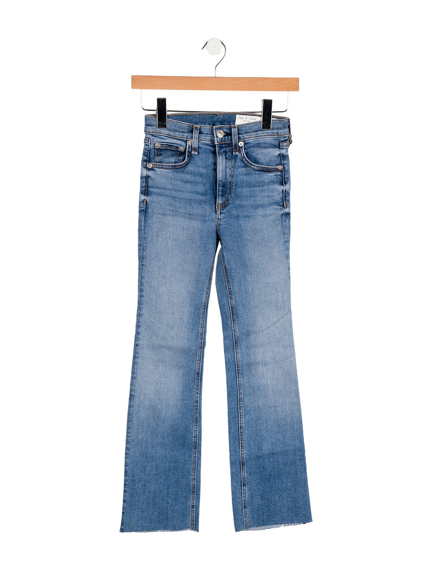 Rag & Bone Mid-Rise Straight Leg Jeans w/ Tags