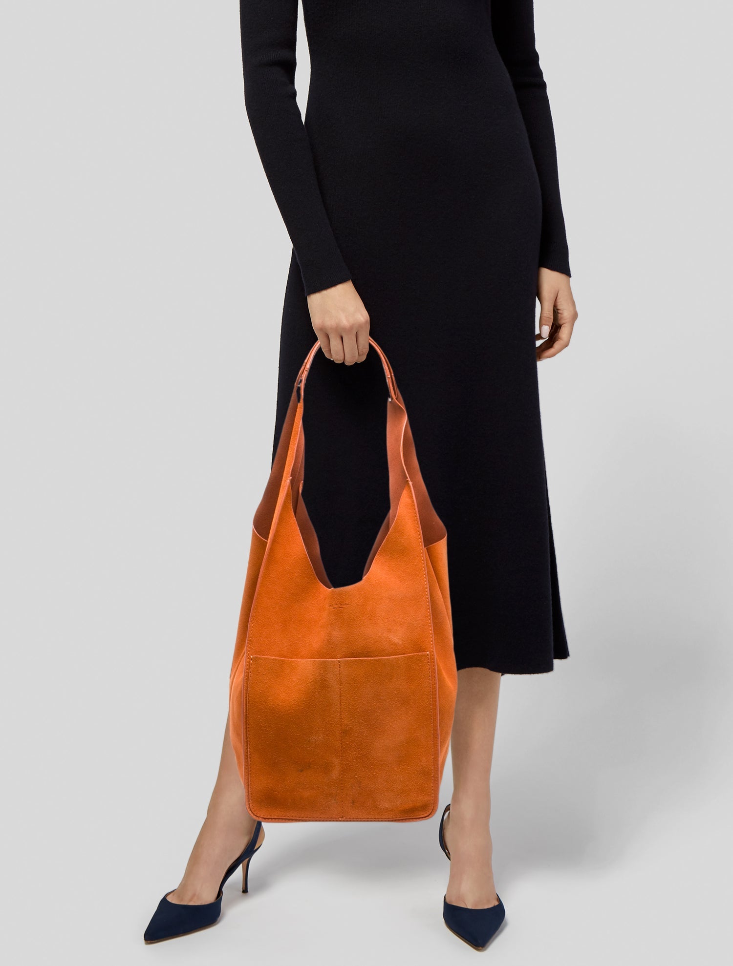 Rag & Bone Suede Messenger Bag