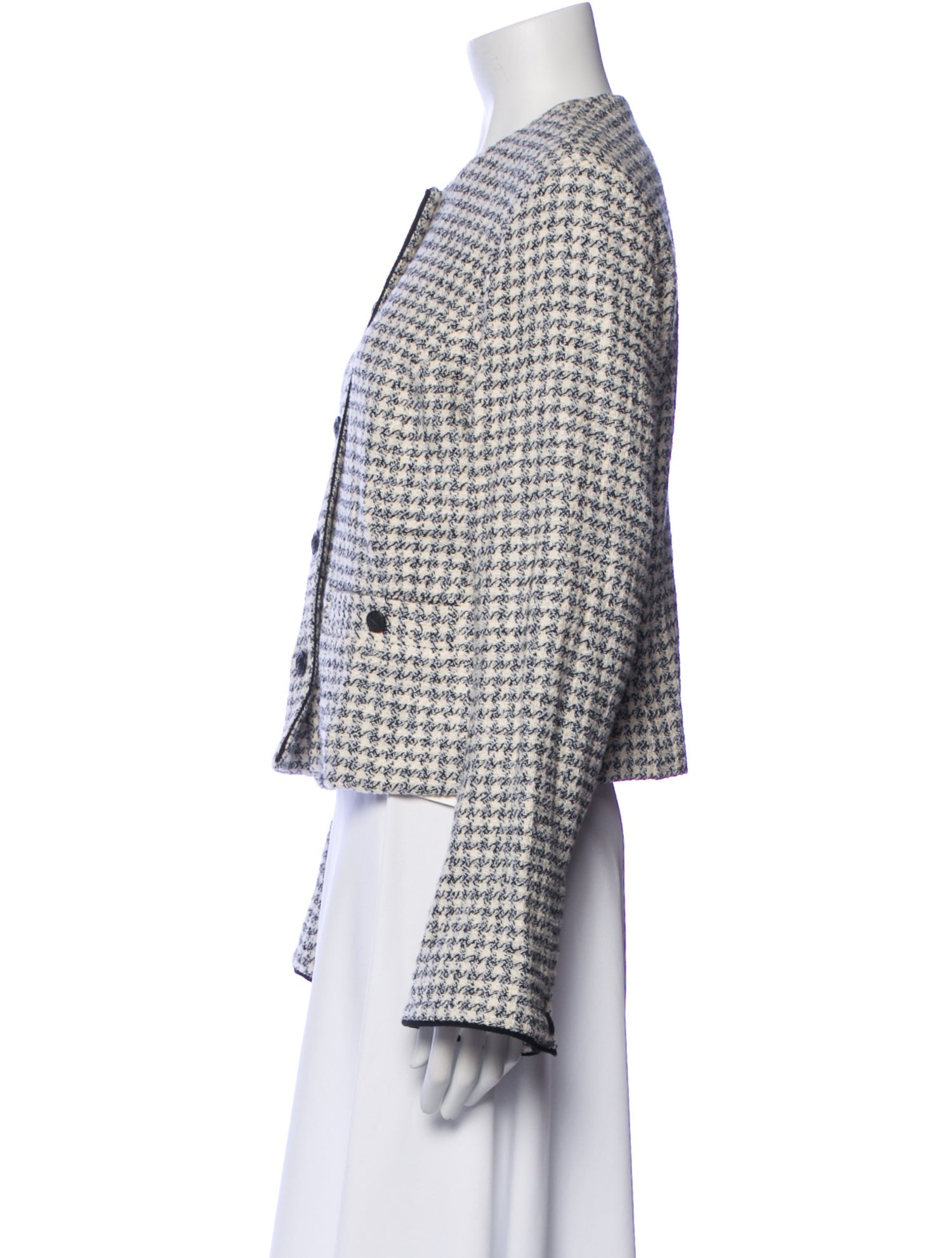 Rag & Bone Houndstooth Print Evening Jacket