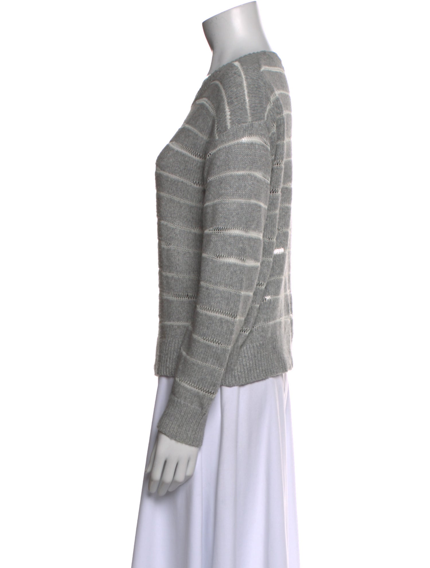 Rag & Bone Striped Crew Neck Sweater