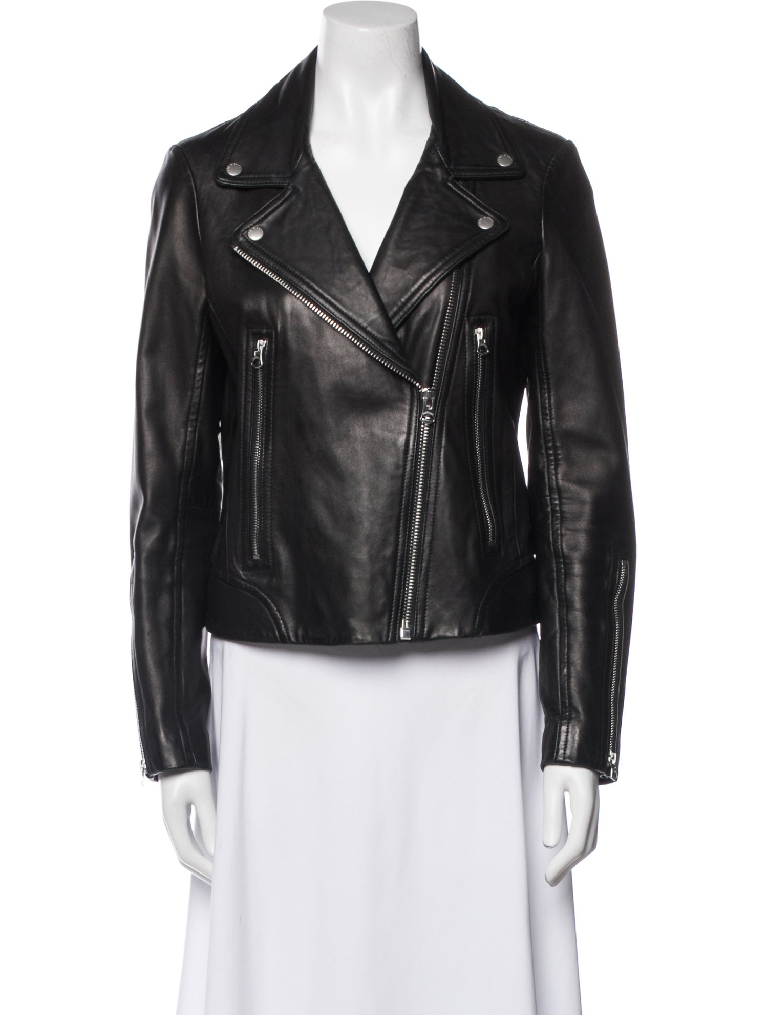Rag & Bone Leather Biker Jacket