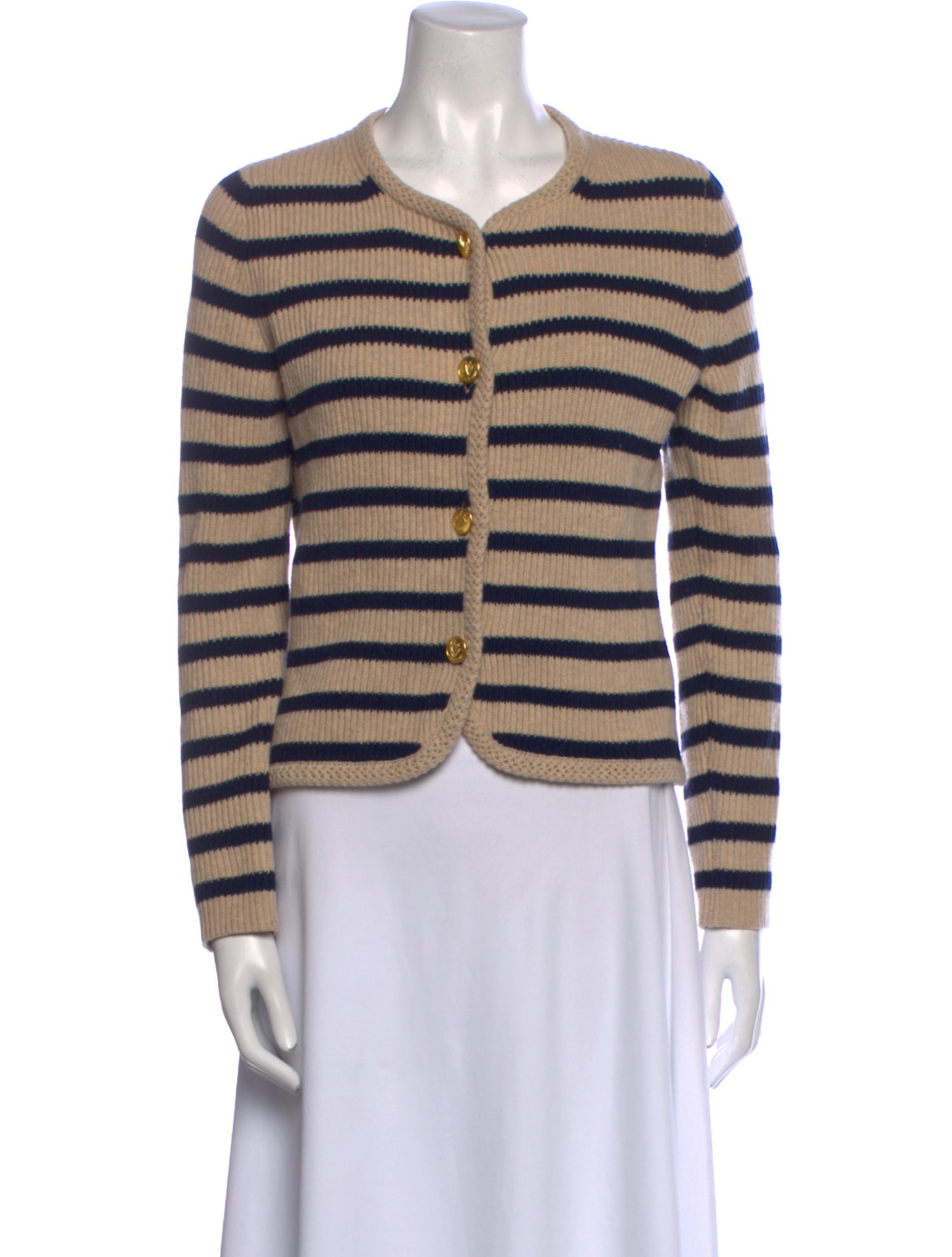 Rag & Bone Striped Scoop Neck Sweater