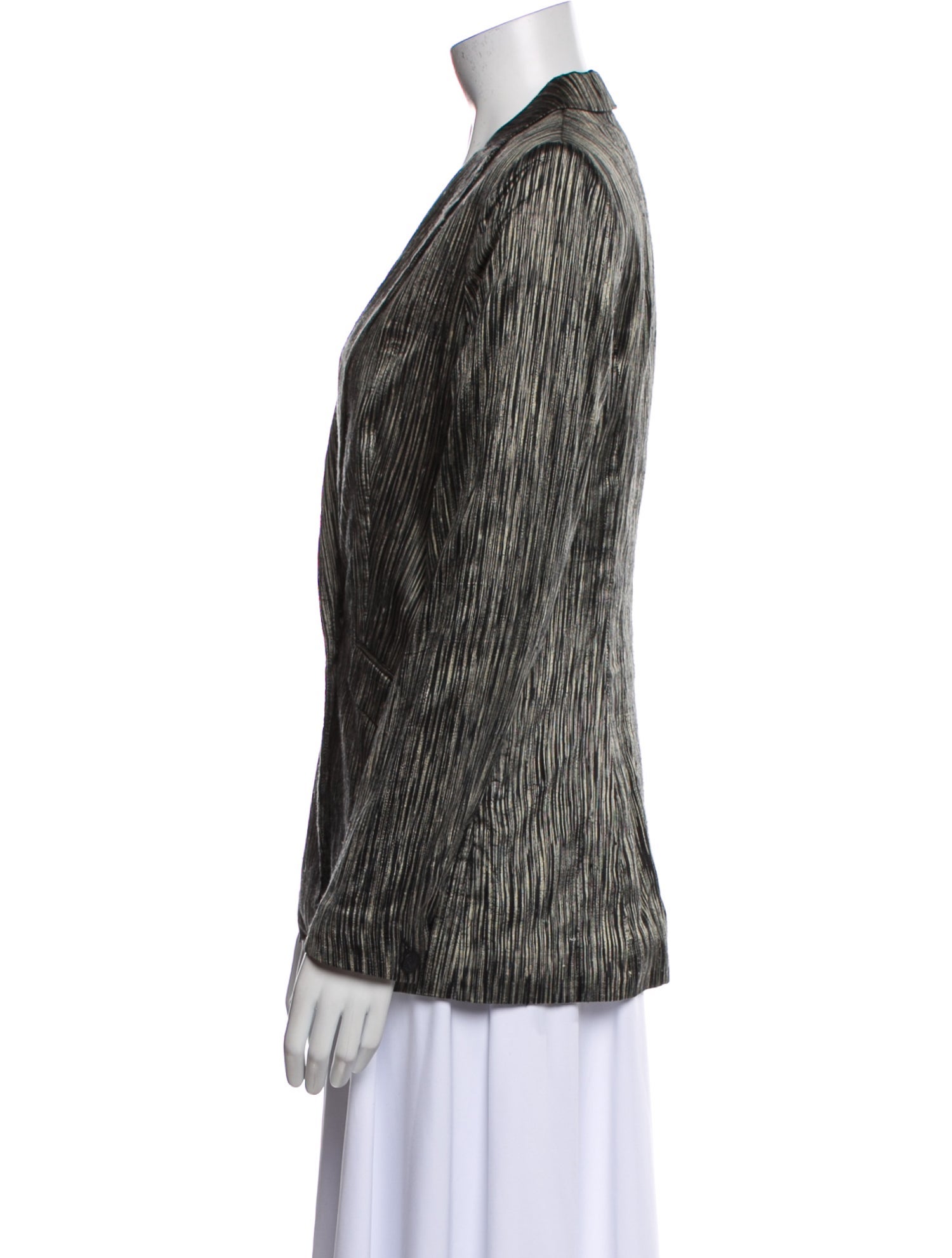 Rag & Bone Silk Striped Blazer