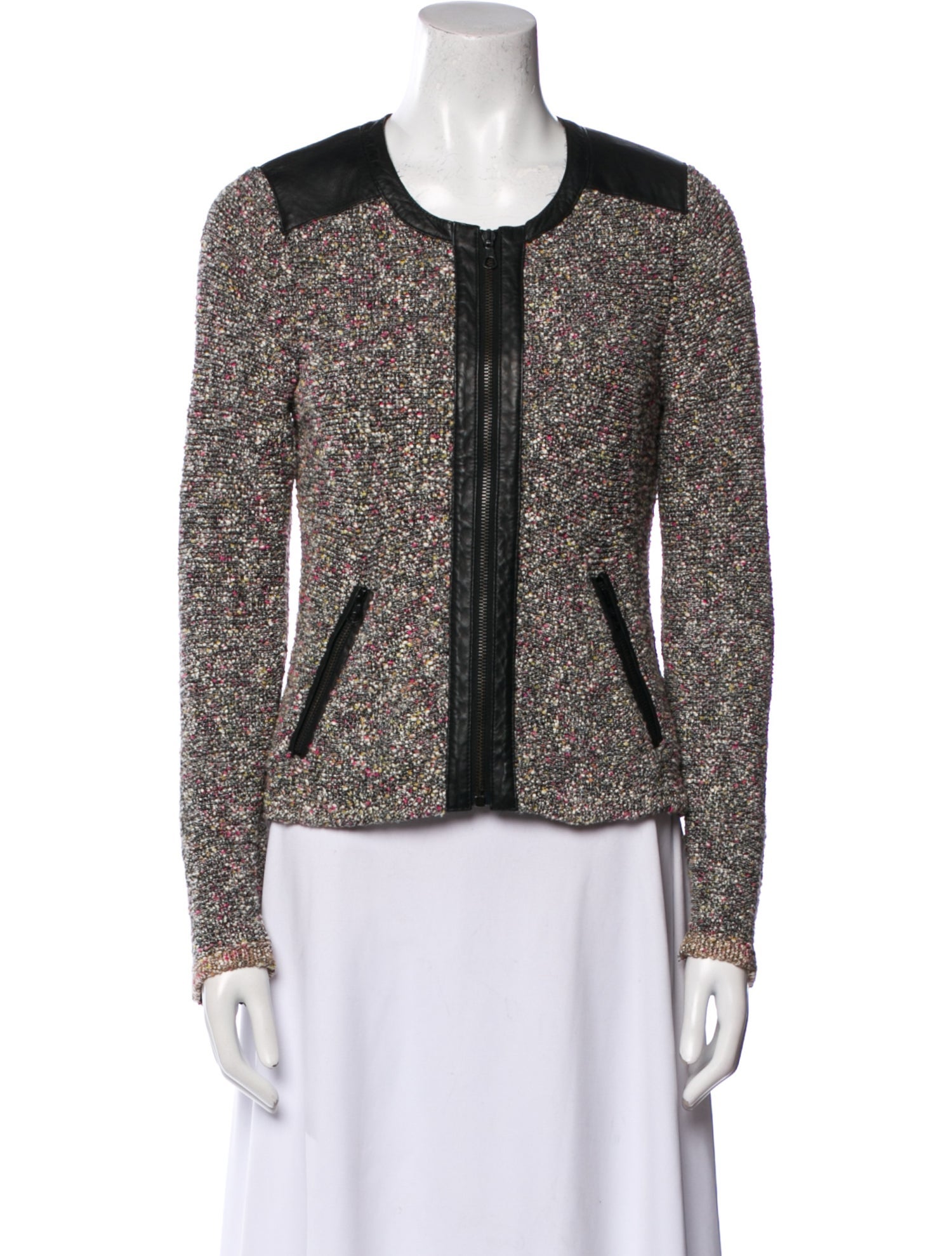 Rag & Bone Tweed Pattern Evening Jacket