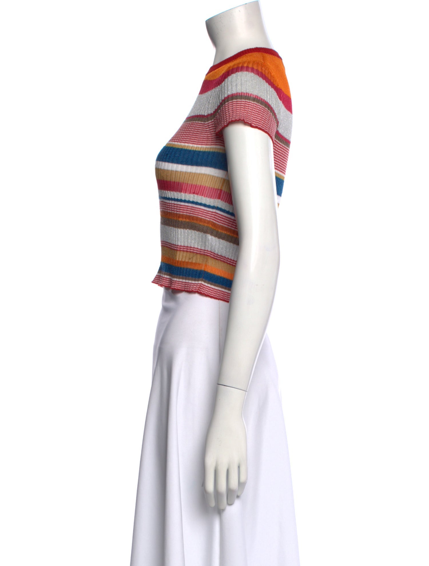 Rag & Bone Striped Crew Neck Sweater