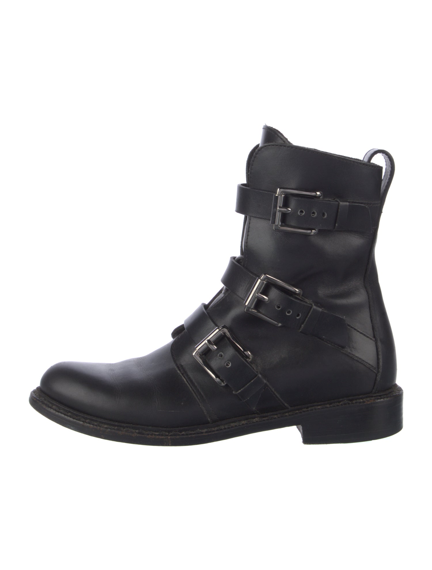Rag & Bone Leather Combat Boots