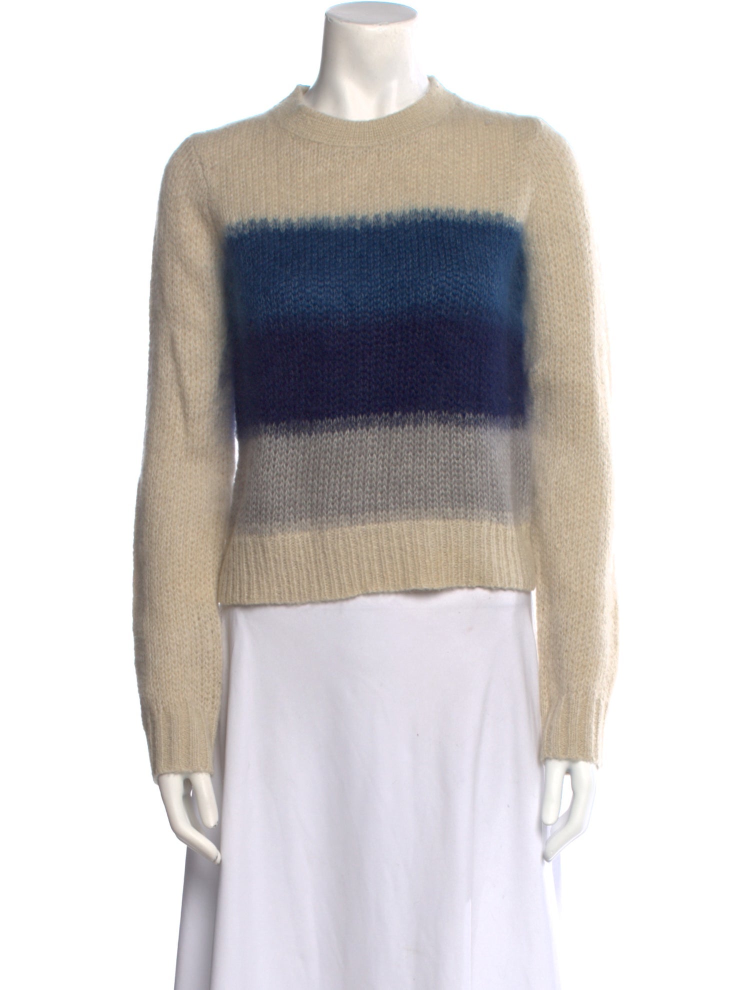 Rag & Bone Striped Mock Neck Sweater