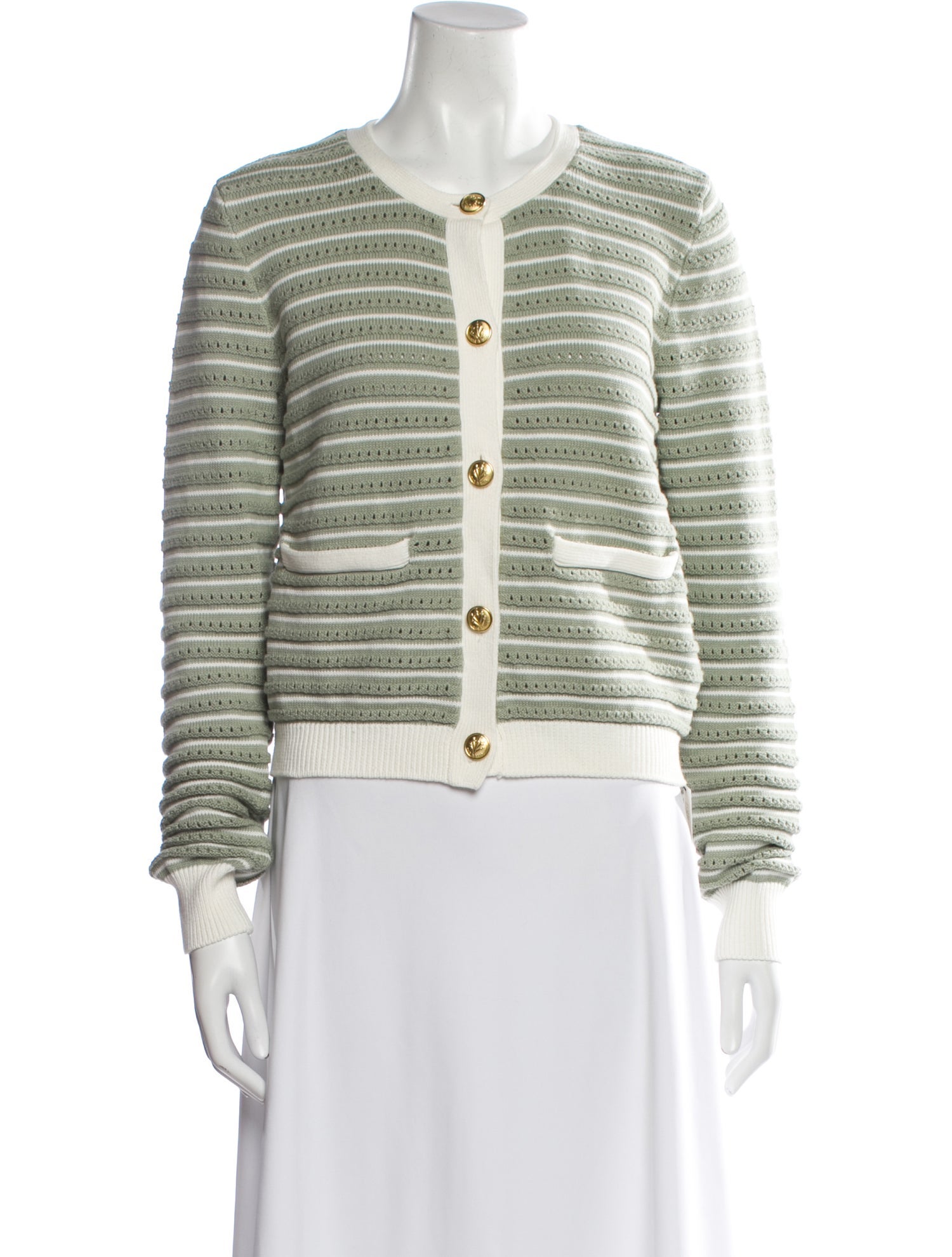 Rag & Bone Striped Crew Neck Sweater