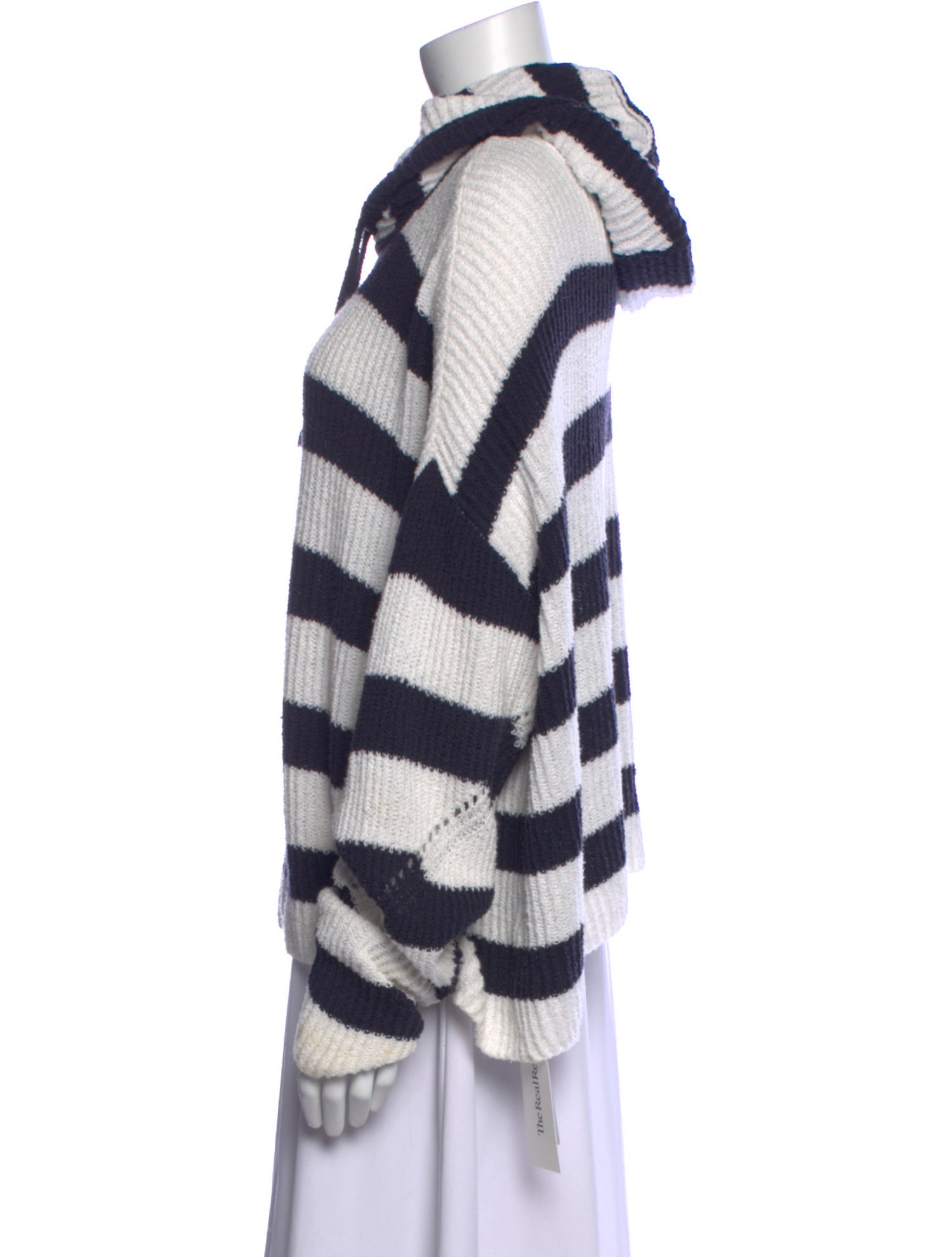 Rag & Bone Striped Cowl Neck Sweater