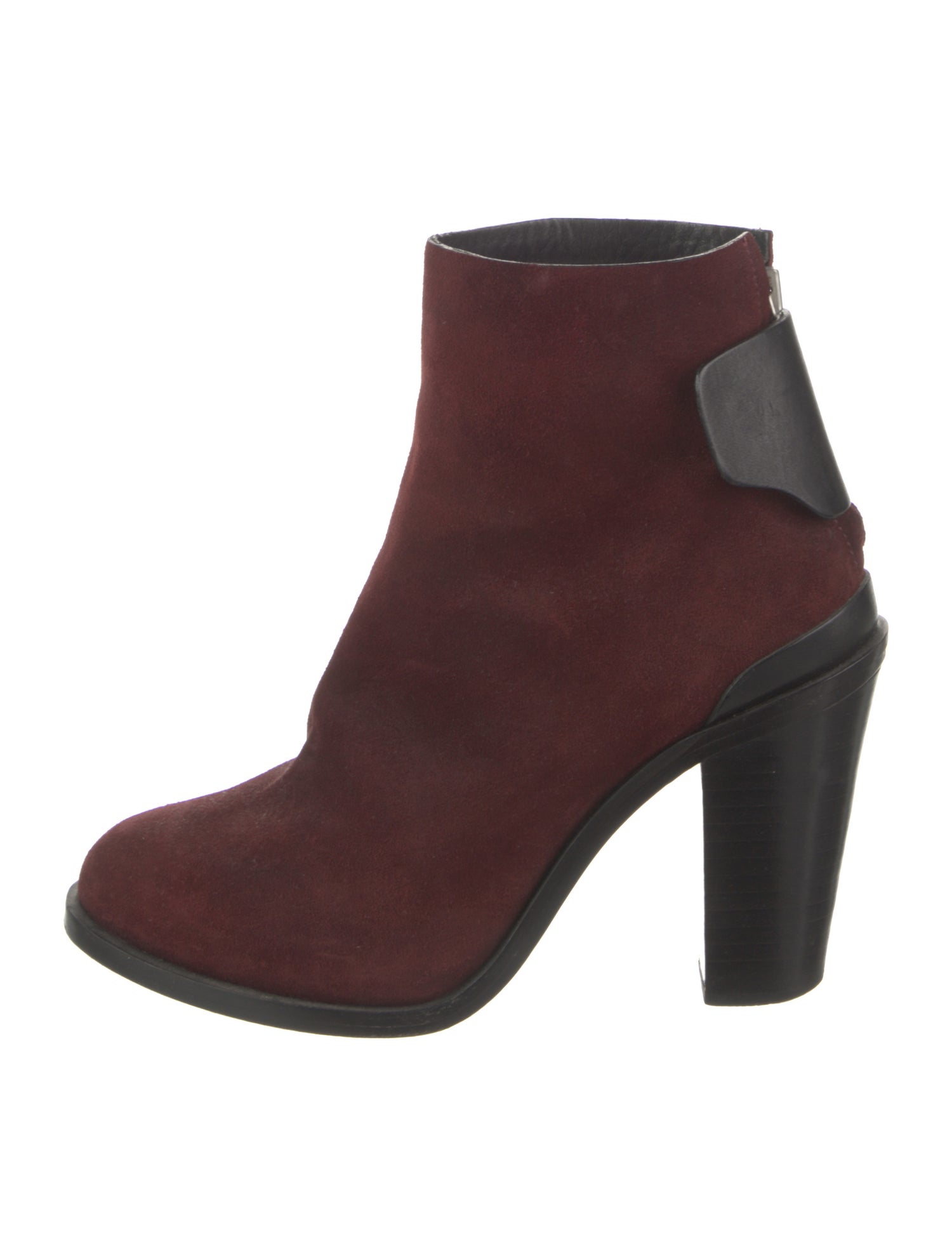 Rag & Bone Suede Colorblock Pattern Boots