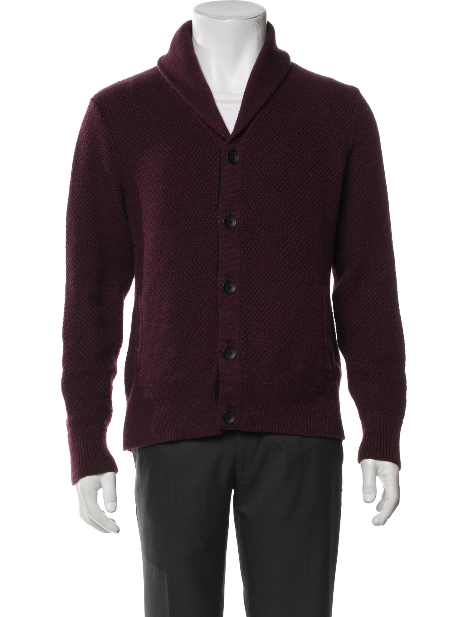 Rag & Bone Merino Wool V-Neck Cardigan